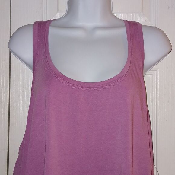 Core 10 purple mauve tank top yoga top  Sz 3X  NWT - Picture 3 of 8